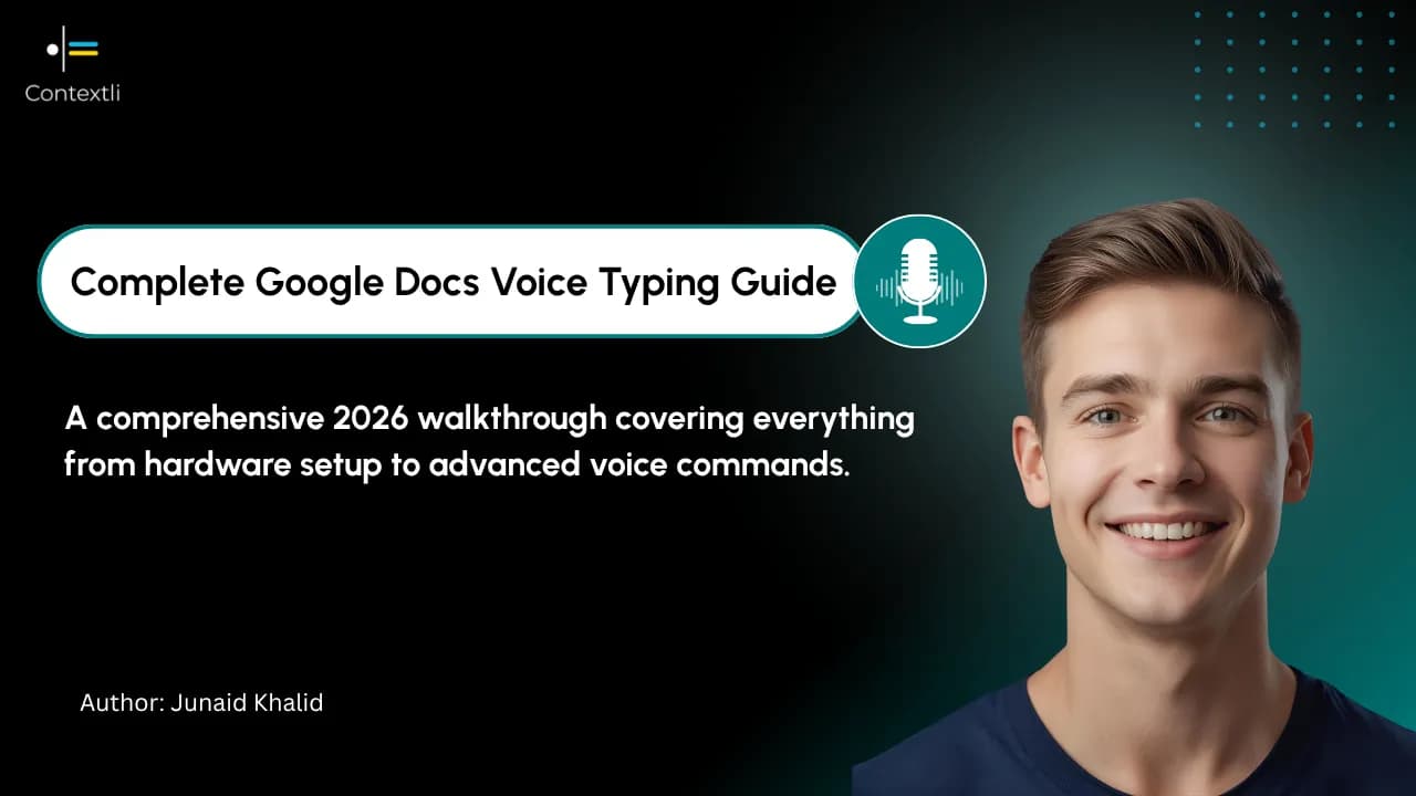 Google Docs Spracheingabe wie ein Profi: Leitfaden 2026 für Fachkräfte